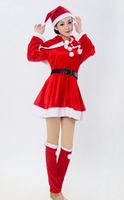圣诞老人服装服饰 圣诞节衣服 成人圣诞套圣诞女裙 裙子_250x250.jpg