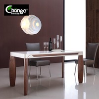 北欧现代简约烤漆新古典餐桌小户长方型6人餐桌椅组合白色饭桌_250x250.jpg