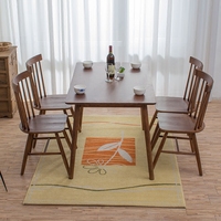 实木餐桌椅组合白橡木餐桌椅北欧风小户型长方形餐桌日式支持定制_250x250.jpg