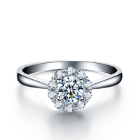 凯尼珠宝 118K金钻石戒指 群镶钻石女戒指 结婚对戒 显大款钻戒_250x250.jpg