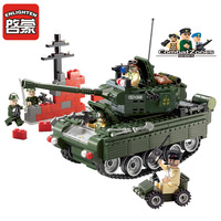军事积木坦克装甲车 兼容乐高拼装玩具儿童益智拼插6-8-10-12岁_250x250.jpg