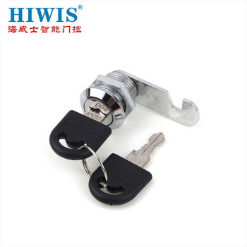 HIWIS海威士品牌锁柜门锁 文件柜锁 铁皮柜锁芯 16转舌锁不通开