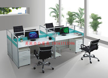 长沙办公家具隔断屏风板式隔桌格子组合电脑桌椅职员位卡座特价