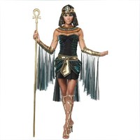 新款COS化妆舞会万圣节服装 埃及服装 埃及艳后国王女巫女王短裙_250x250.jpg