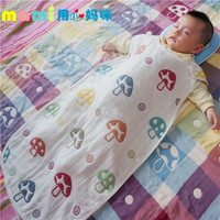 婴儿睡袋 宝宝睡袋 蘑菇纱布睡袋冬季 分腿儿童防踢被_250x250.jpg