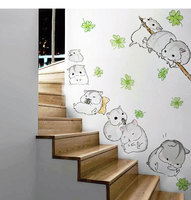 特价可爱动物仓鼠儿童房幼儿园客厅卧室墙贴纸楼梯可移除装饰壁画_250x250.jpg