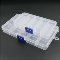 透明塑料纽扣收纳盒 透明塑料收纳箱 全新PP材料可拆卸装配件收纳_250x250.jpg
