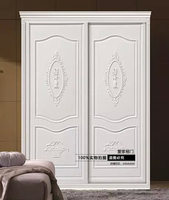 特价 精雕软包衣柜门 欧式环保推拉门 吸塑移门 定做隔断门壁柜门_250x250.jpg