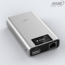 Hame华美T1移动电源7800毫安随身wifi充电宝3g无线路由器便携通用