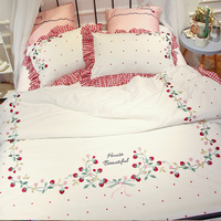 床单四件套纯棉1.8m床60S贡缎全棉绣花2.0被套韩式公主风床上用品_250x250.jpg