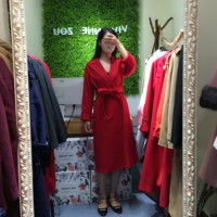 2016秋冬新款宋佳明星同款max家高端大红色双面呢羊绒大衣外套女_250x250.jpg