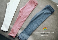CHOCOMOM韩国专柜正品代购OPIN16秋季新款木耳边三色一套打底裤_250x250.jpg