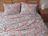 橘色欧式花纹纯棉四件套埃及棉贡缎被套床单枕套1.8/1.5床上用品_250x250.jpg