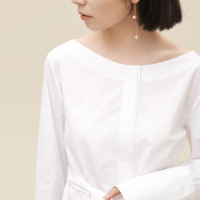 BL原创独立设计2016秋新款女装舒适长袖百搭直筒纯白色一字领衬衫_250x250.jpg
