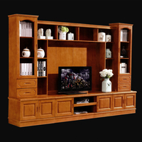 实木电视柜现代简约大组合电视墙柜高电视机柜背景柜储物柜 包邮_250x250.jpg