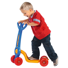 美丽童年儿童玩具礼物宝宝2-5小机灵滑板车安全童车锻炼动动能力
