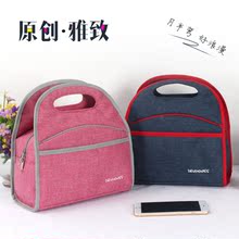 韩版创意帆布包女手提小拎包时尚小布包零钱手机袋饭盒便当手提袋