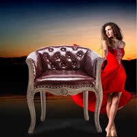 欧式椅太妃椅咖啡椅休闲椅欧式复古实木餐椅做旧欧式餐椅雕花_250x250.jpg