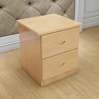 简易收纳柜床头柜 实木床头柜 特价 两抽斗柜 实木家具 柜子_250x250.jpg