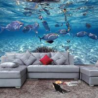 5D立体卧室客厅电视背景墙纸游泳馆大型壁画壁纸海底世界海洋鱼_250x250.jpg