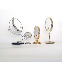 台式化妆镜欧式双面镜子大号公主美容镜可放大梳妆镜 包邮_250x250.jpg