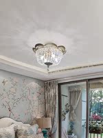 欧式餐厅卧室全铜水晶灯法式简约圆形书房过道楼梯灯具美式吸顶灯_250x250.jpg