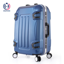 欧豪高端ABS铝框拉杆箱万向轮变形金刚行李箱登机箱旅行箱