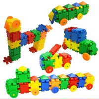塑料拼装组合积木儿童玩具 益智早教类环保拼插方块嘟嘟赛车3-6岁_250x250.jpg