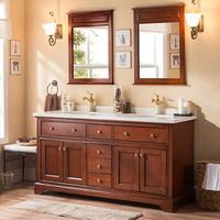 美式卫浴柜落地卫生间实木洗手脸盆柜整体仿古欧式浴室柜组合橡木_250x250.jpg