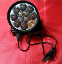 充电型LED地灯罗马路引灯镂空路引灯射灯头灯婚庆用品道具12头灯