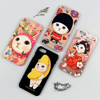 正品韩国jetoy小清新可爱猫咪iPhone7手机壳4.7寸手机套保护硬壳