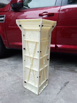 欧式水泥构件罗马柱模具预制间隔柱分隔柱转角柱阳台花瓶ABS塑钢