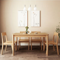 白橡木实木餐桌现代简约小户型北欧日式餐桌北欧餐厅家具厂家定制_250x250.jpg