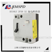 上海人民DZ18L-20 32A20A 白色漏电断路器家用保护器单相开关铜件_250x250.jpg