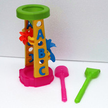 包邮儿童决明子玩具 沙滩玩具 宝宝戏水玩具 沙漏沙桶沙车批发