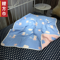 雅赞佩奇小童被六层纱布床品儿童幼儿园毛巾被床单新生儿薄毯盖被_250x250.jpg