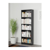 宜家IKEA芬比书架书柜搁架黑色60*180cm正版_250x250.jpg