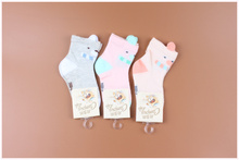 正品尼多熊0-3-6-12个月新生婴儿童袜子宝宝袜春夏季薄款童袜网袜