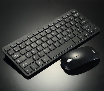超薄迷你苹果无线键盘鼠标套装家用联想笔记本戴尔电脑MAC小键鼠