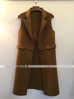 秋冬特价促销 中式西装羊绒马甲外套中长款大码女装有型修身气质_250x250.jpg