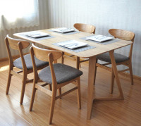 北欧日式实木餐桌椅组合loft工作台小户型现代简约橡木设计师餐桌_250x250.jpg